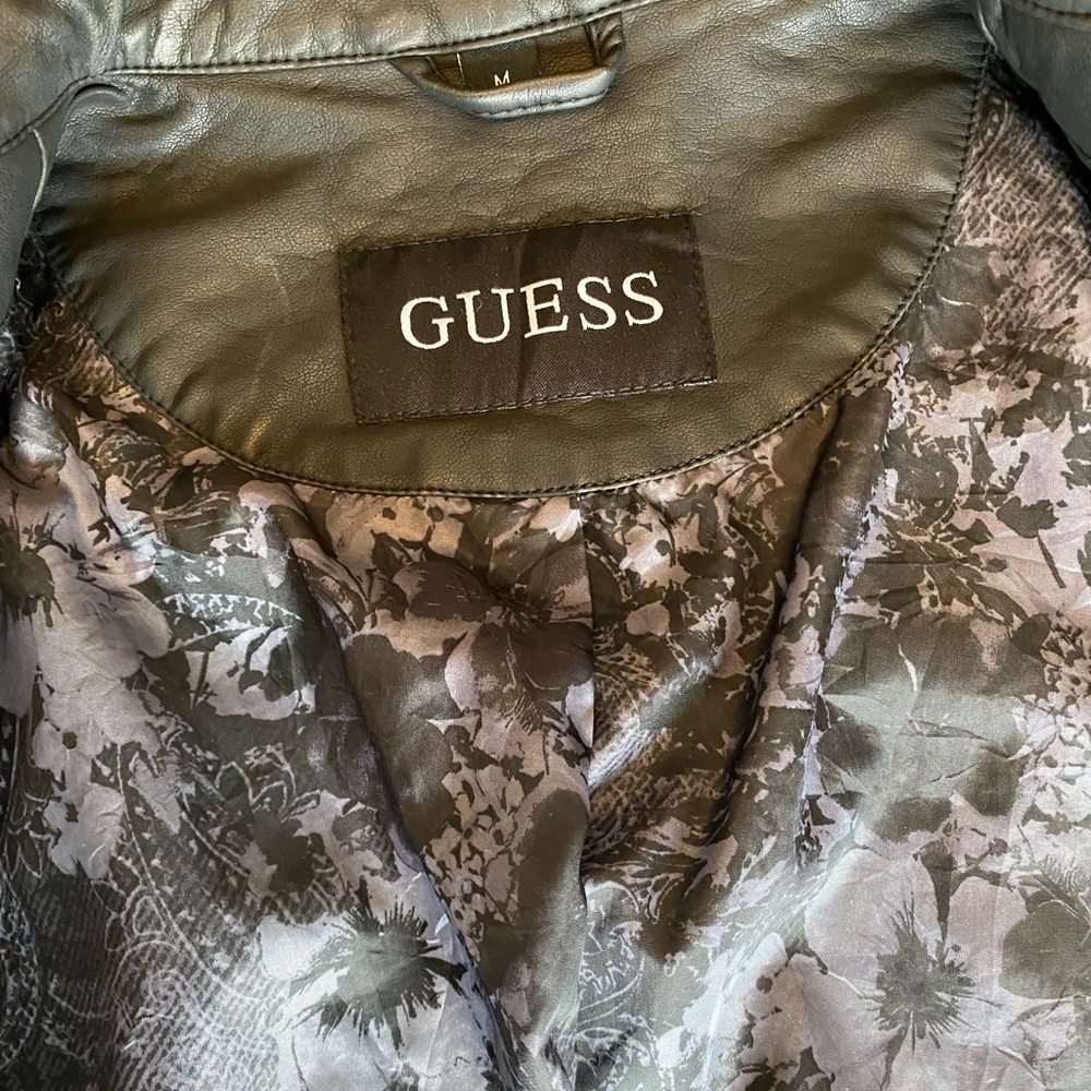 Guess leather jacket - short